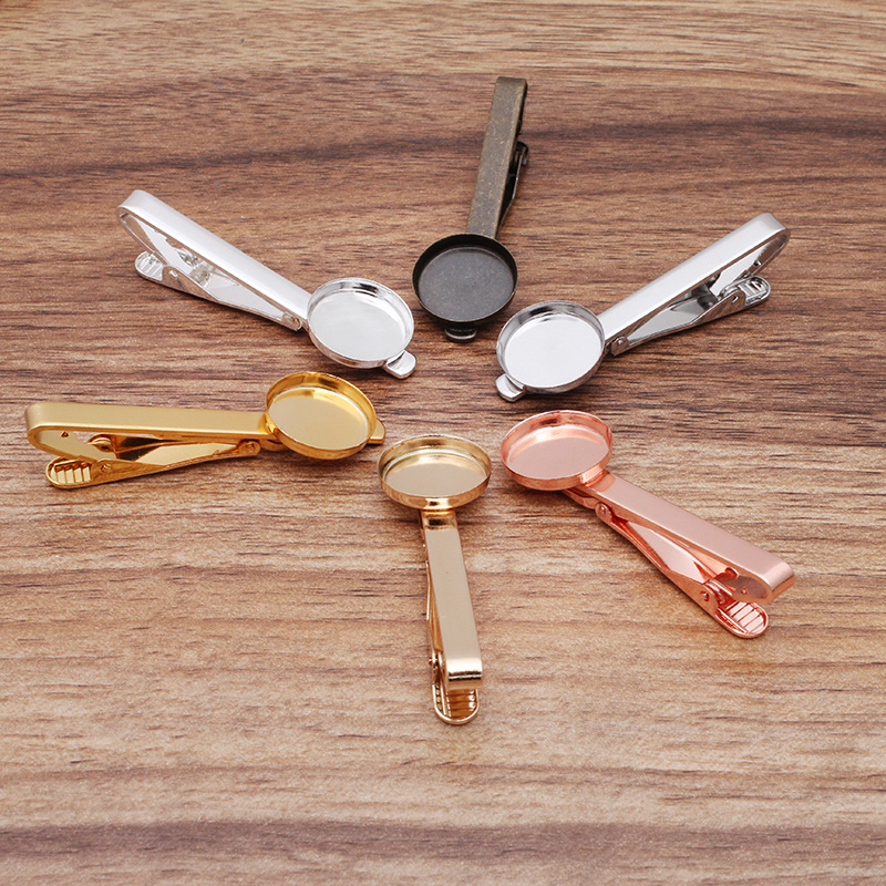Tie Bar Set Gift - 50pcs Color Necktie Tie Clip Clasps