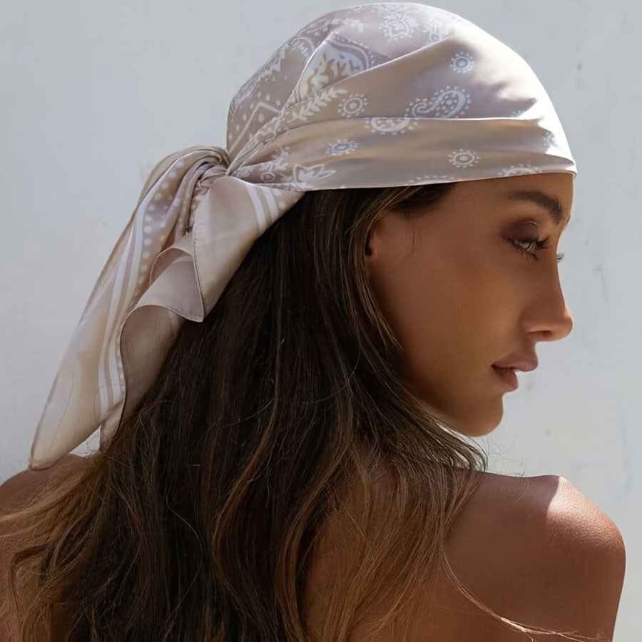 Silk Tie Striped - Luxury Brand Silk Square Plaid Scarf