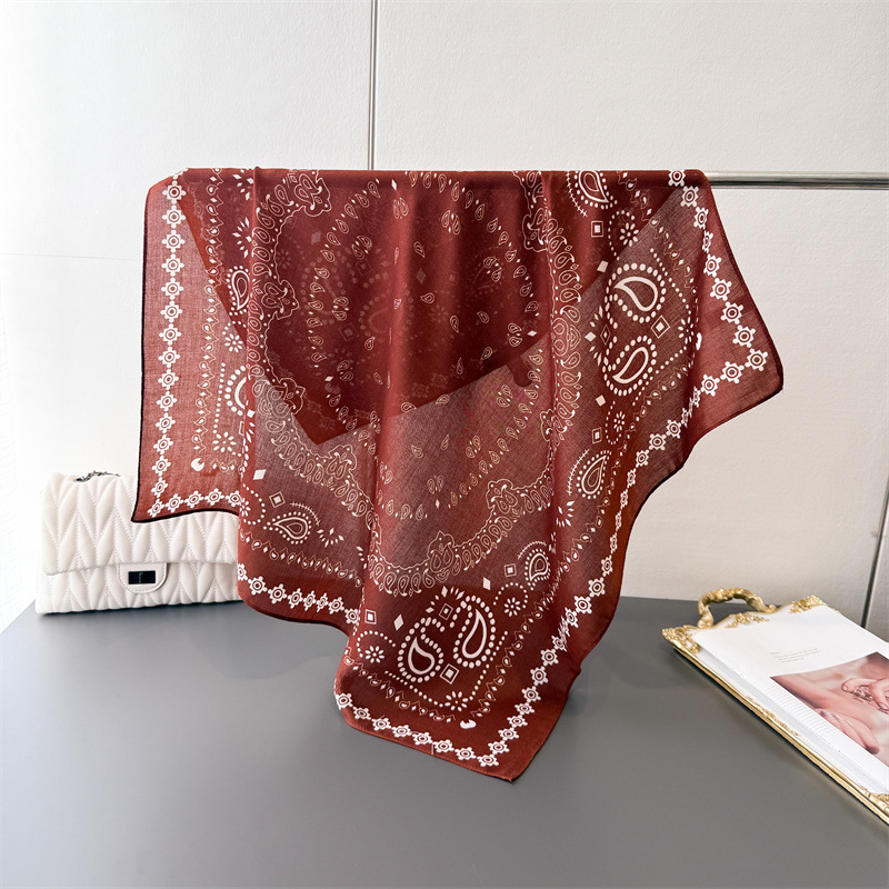 Pure Cotton Women Scarf Square - огляд і ціна Bandana Cotton