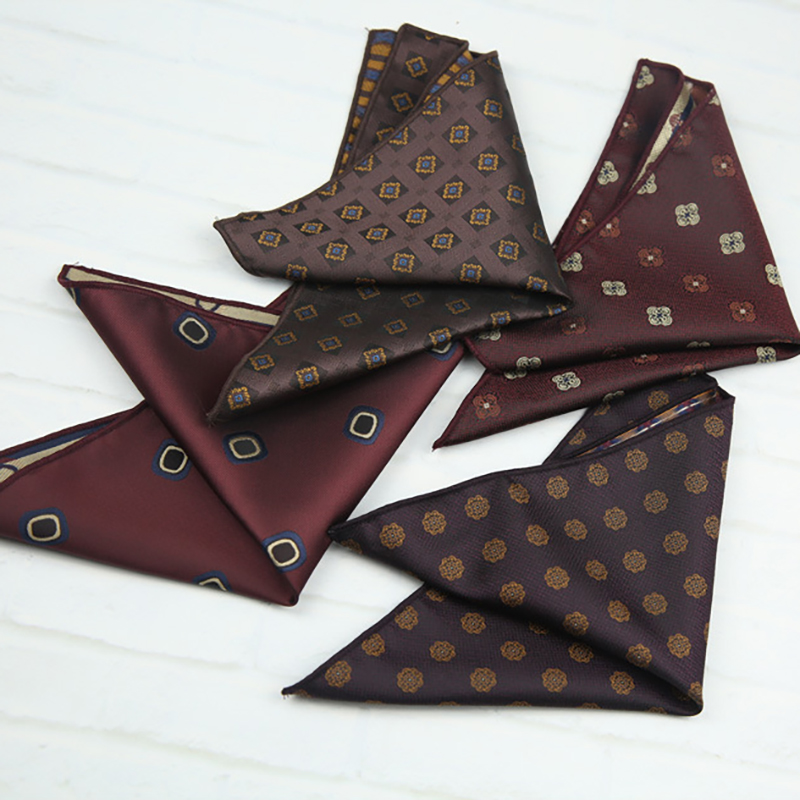 23cm Elegant Polyester Navy Bl - огляд і ціна Pocket Square Set