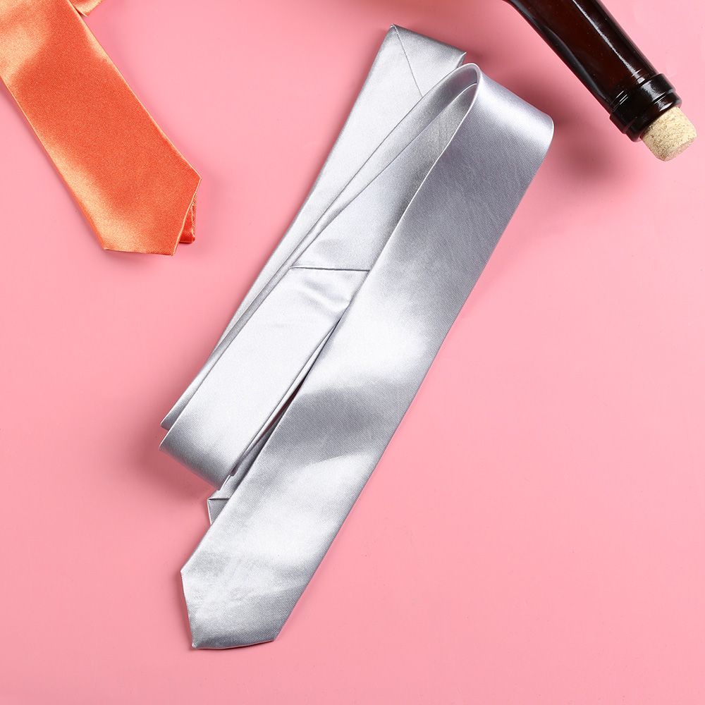Fashion Casual Slim Plain Mens - огляд і ціна Skinny Tie Men