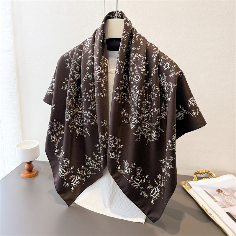 Luxury Vintage 90X90cm Square  - огляд і ціна Face Scarf Mask