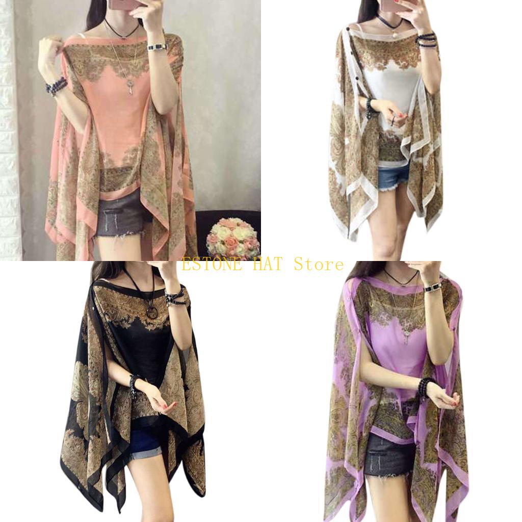 49MF Large Size Women Beach Bl - огляд і ціна Pashmina Wrap Large