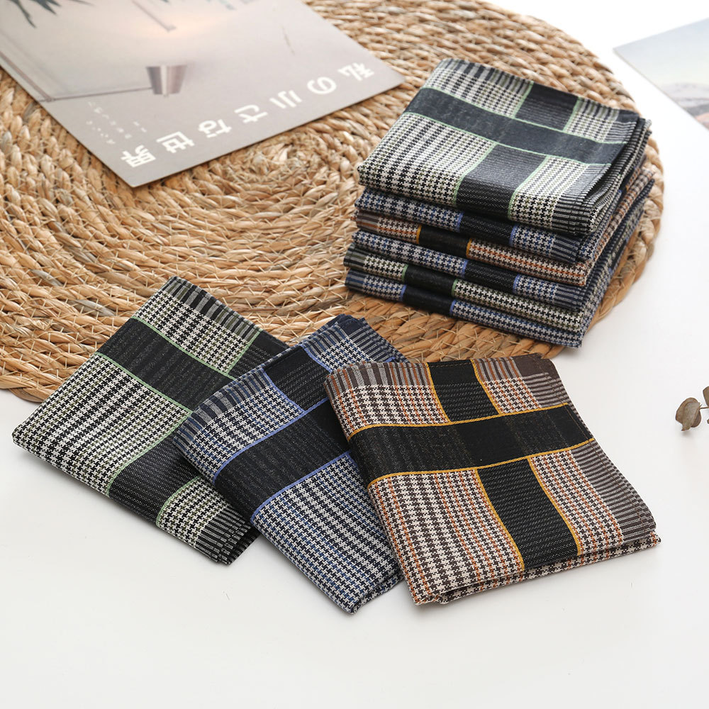 3/6/12 Pcs Men's Pure Cotton H - огляд і ціна Handkerchief Cotton Men