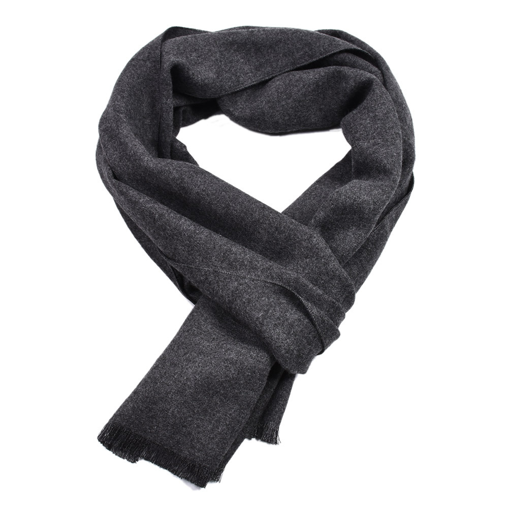 Solid Color Cashmere Scarf Win - огляд і ціна Muffler Men Wool