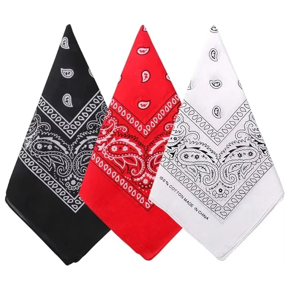 Unisex Men Women Bandana Hairb - огляд і ціна Handkerchief Cotton Men