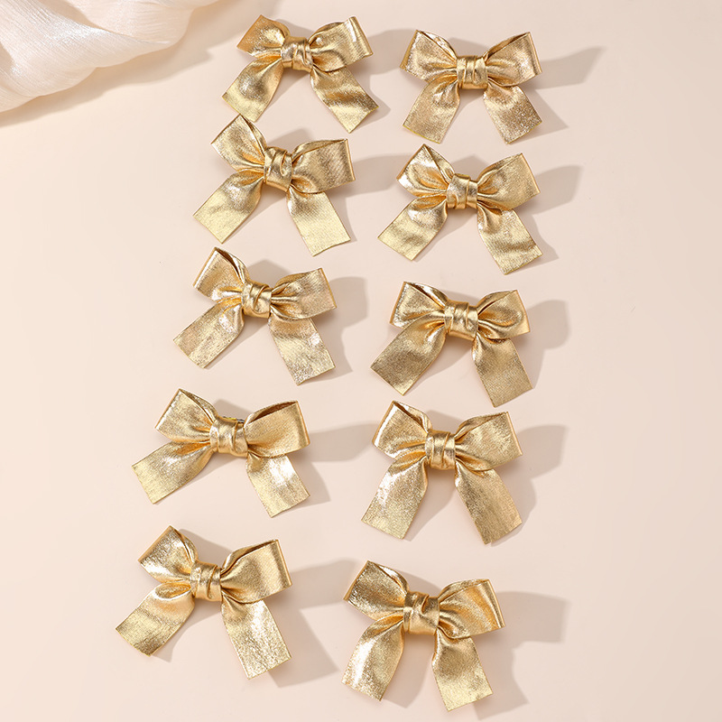 Gold and Silver Bow Hair Clips - огляд і ціна Tie Clip Silver