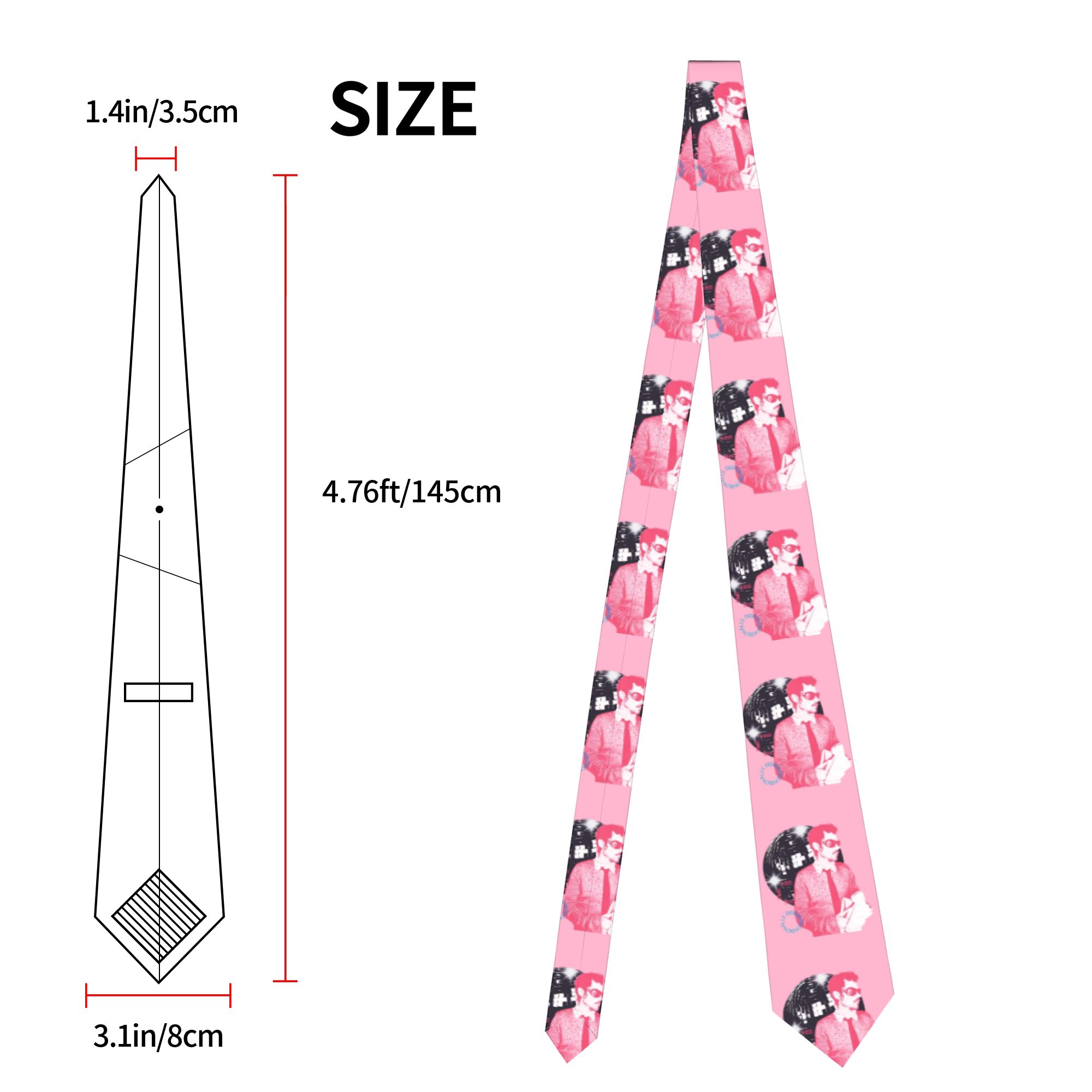 Harrys Styles Kiss All The Tim - огляд і ціна Skinny Tie Men