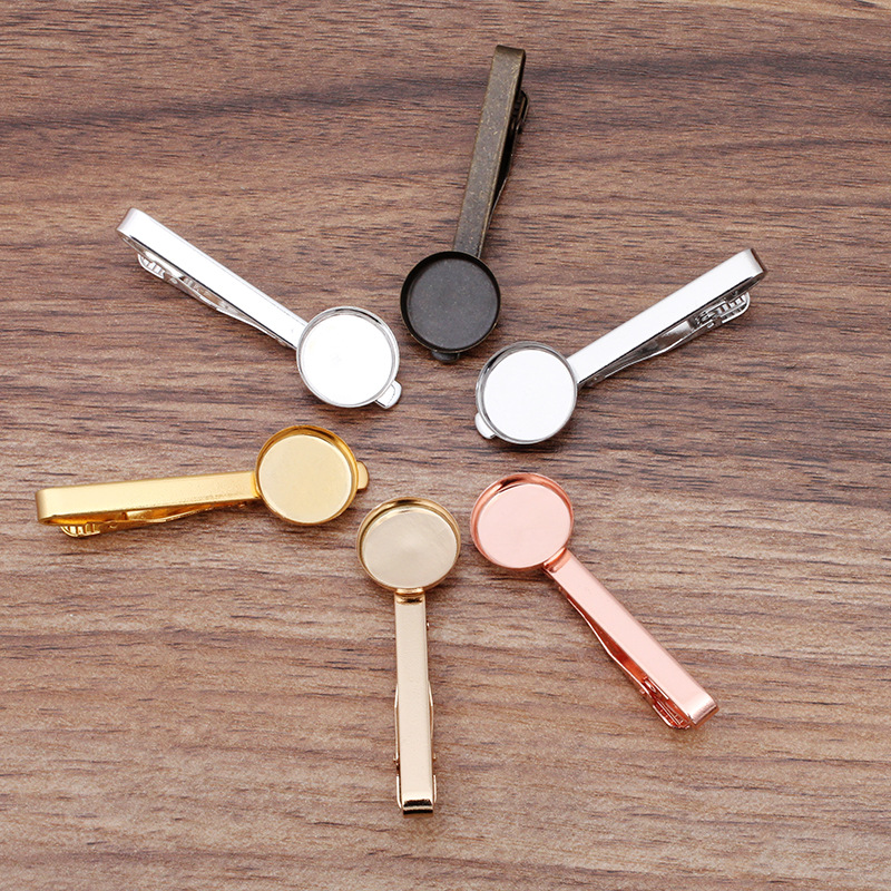 50pcs Color Necktie Tie Clip C - огляд і ціна Tie Bar Set Gift