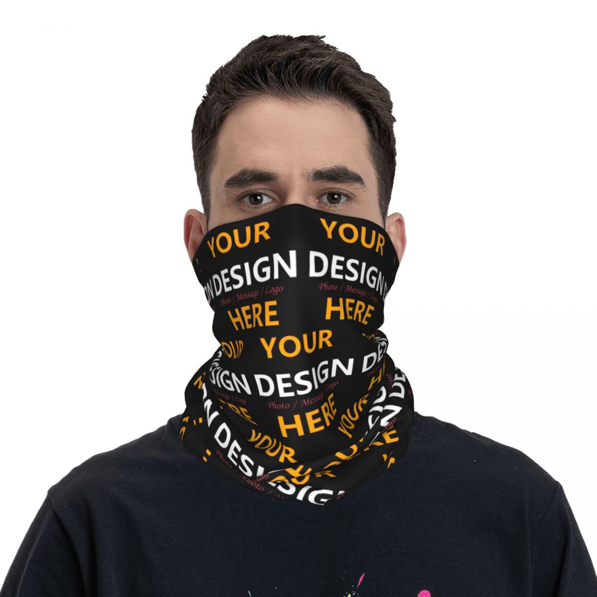 Custom Your Design Here Bandan - огляд і ціна Neck Warmer Tube