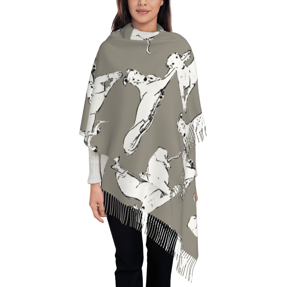 Relaxing Greyhound Whippet Sca - огляд і ціна Pashmina Wrap Large