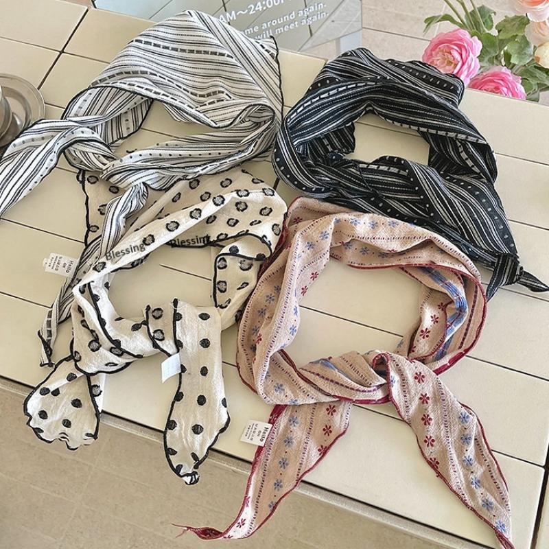 *1Pcs Soft Cotton Linen Triang - огляд і ціна Bandana Cotton
