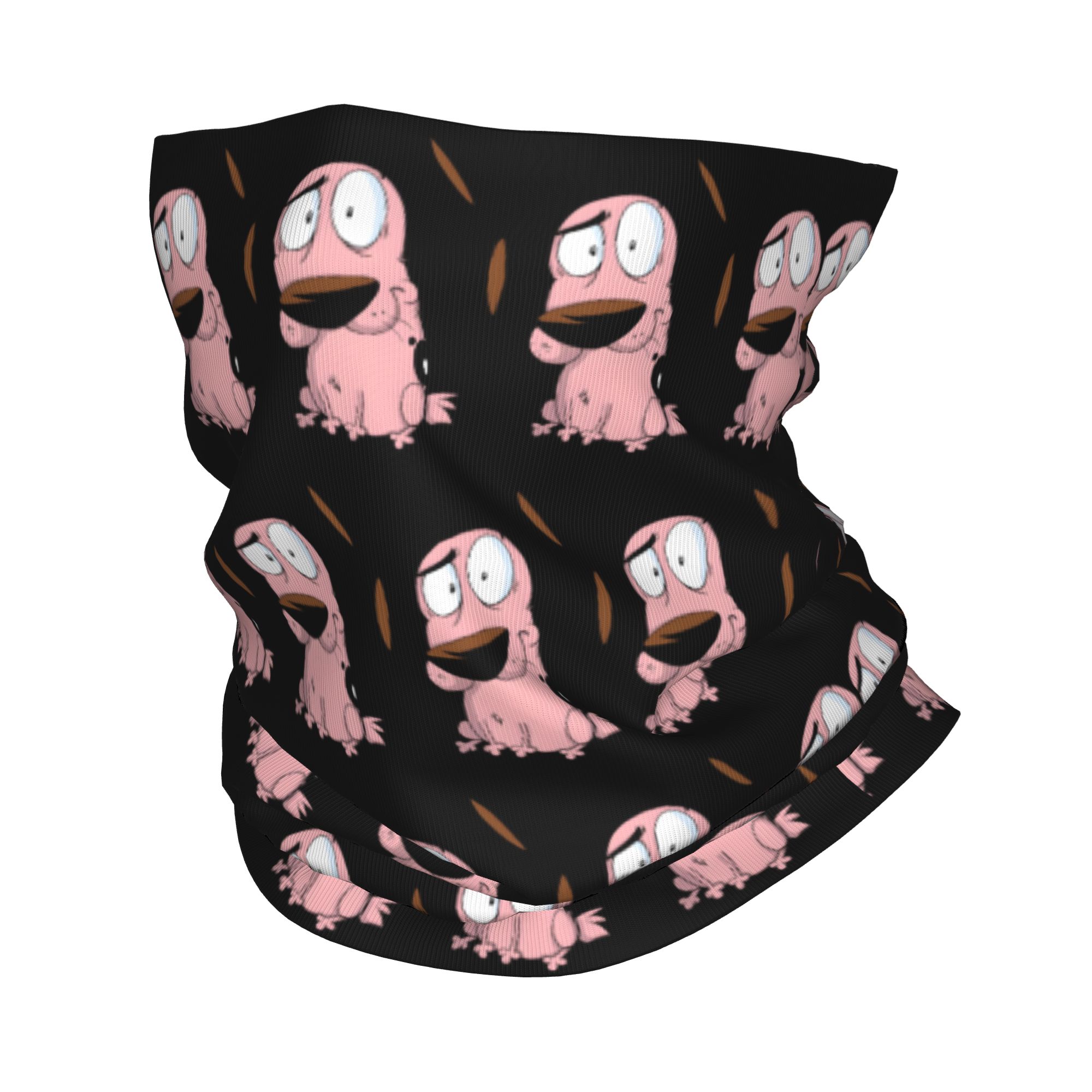 Custom Cartoon Courage Dog Win - огляд і ціна Neck Warmer Tube
