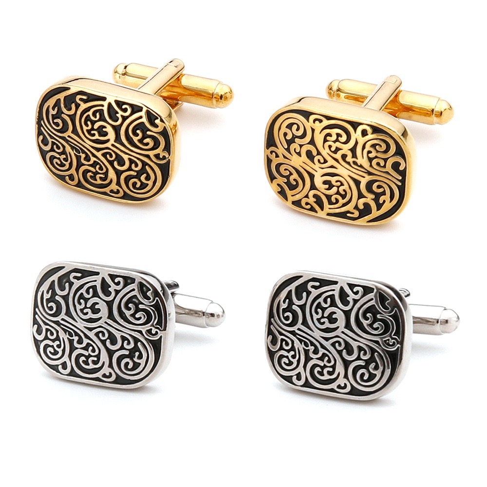 High Quality Gold Cufflinks Vi - огляд і ціна Tie Clip Silver