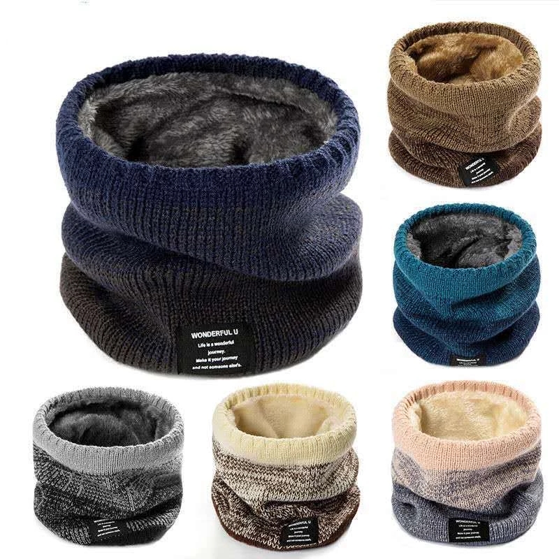 Winter Scarf for Men Fleece Ri - огляд і ціна Handkerchief Cotton Men