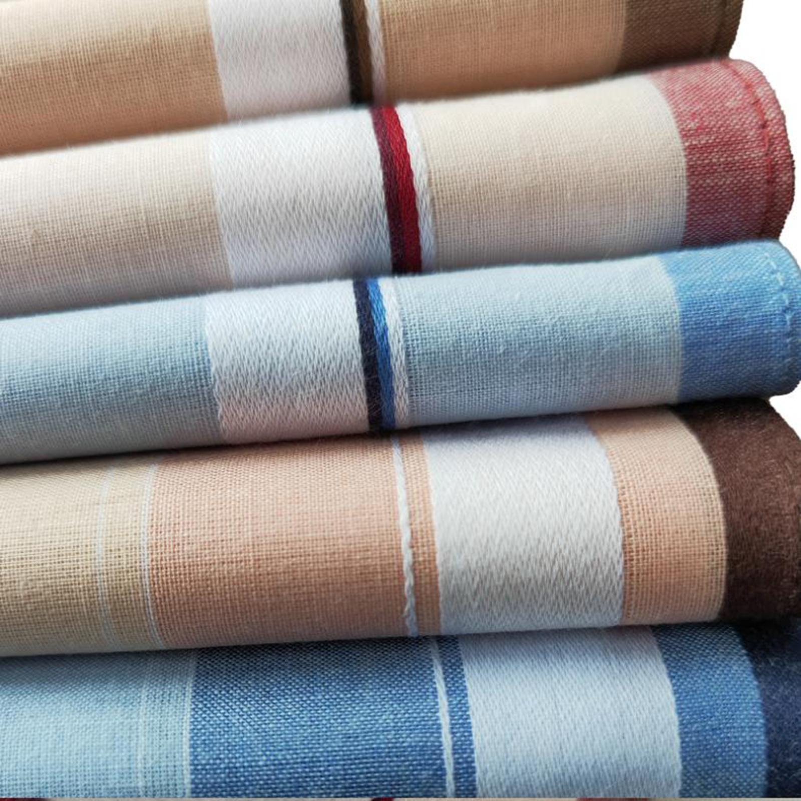 6Pcs Pocket Square Hankies 40c - огляд і ціна Handkerchief Cotton Men