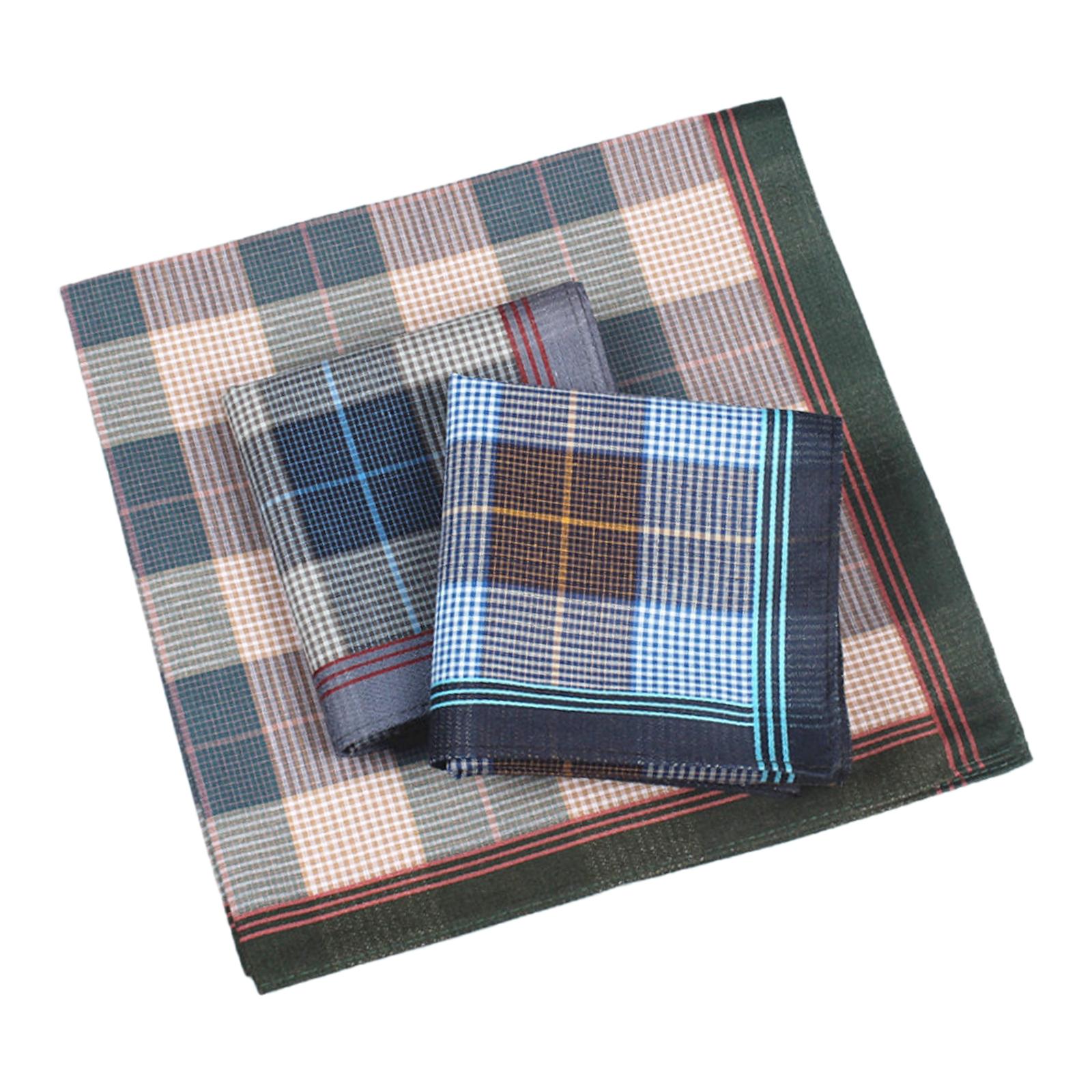 6Pcs Pocket Square Hankies, Un - огляд і ціна Handkerchief Cotton Men