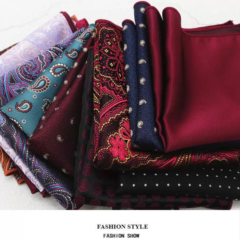 Classic Pasiley Pocket Square  - огляд і ціна Pocket Square Set