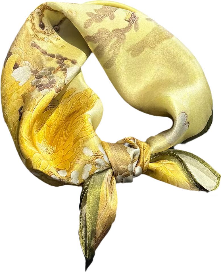 Brand 100% Pure Silk Scarf Wom - огляд і ціна Silk Neck Scarf
