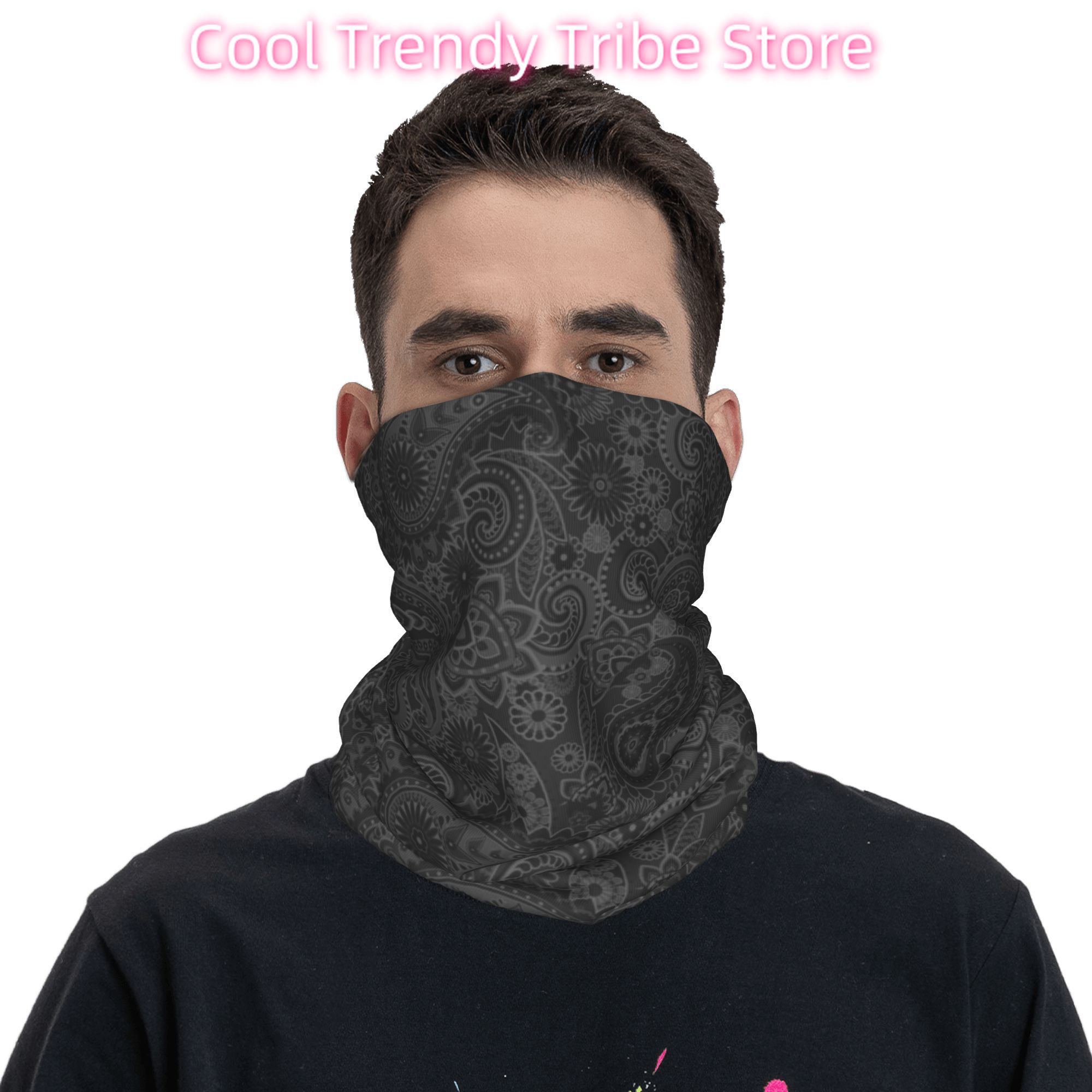 Custom Paisley Chicano Bandana - огляд і ціна Neck Warmer Tube