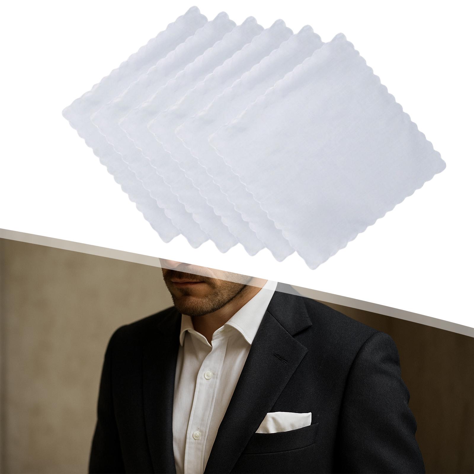 6x Cotton Handkerchiefs for Me - огляд і ціна Handkerchief Cotton Men