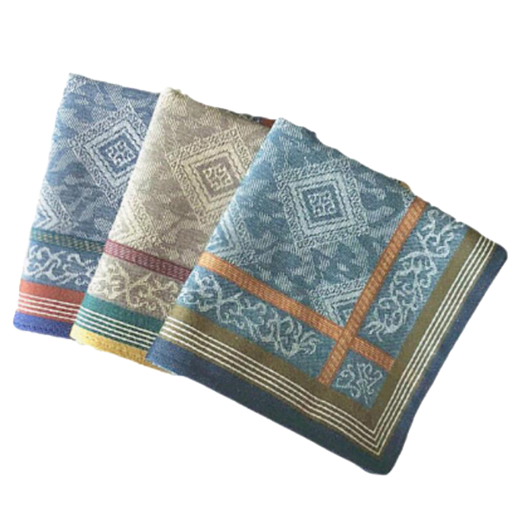 3pcs Mens Plaid Wedding Handke - огляд і ціна Handkerchief Cotton Men
