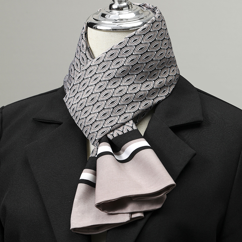 Men's Scarf Imitation Silk Nec - огляд і ціна Silk Neck Scarf