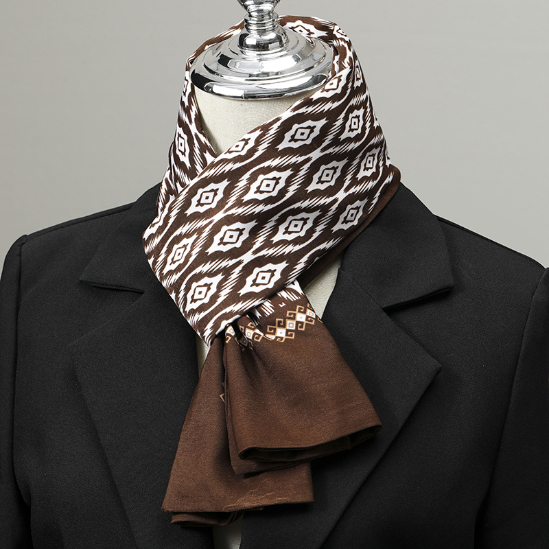 Men's Scarf Imitation Silk Nec - огляд і ціна Silk Neck Scarf