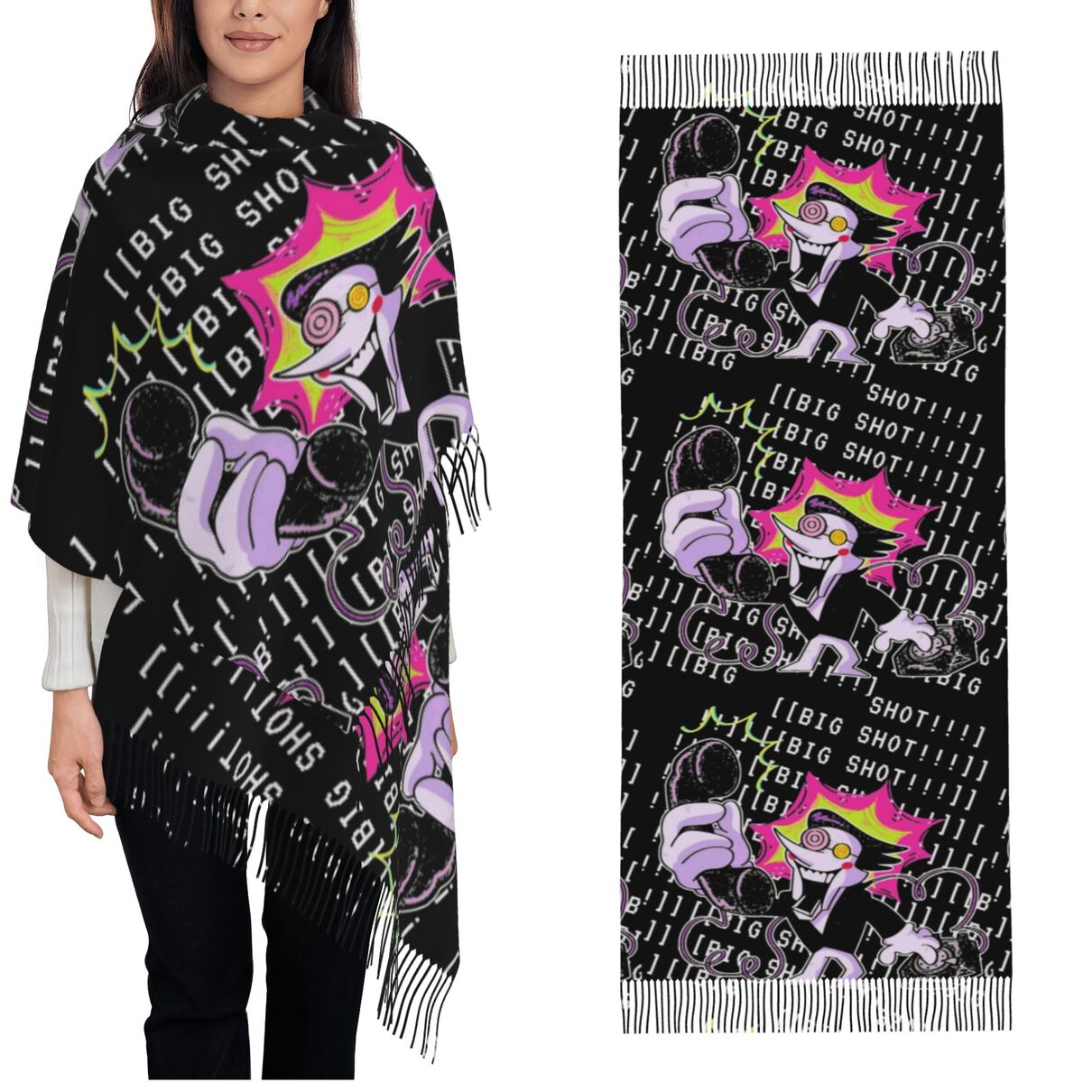 Deltarune Shawl Wrap for Women - огляд і ціна Pashmina Wrap Large