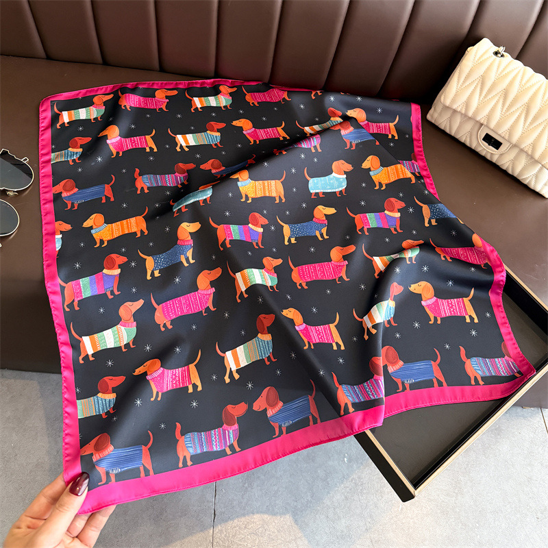 Fashion Wiener Dog Print Banda - огляд і ціна Face Scarf Mask