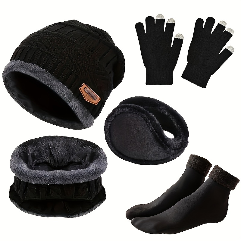 Men's winter hat, outdoor wint - огляд і ціна Muffler Men Wool