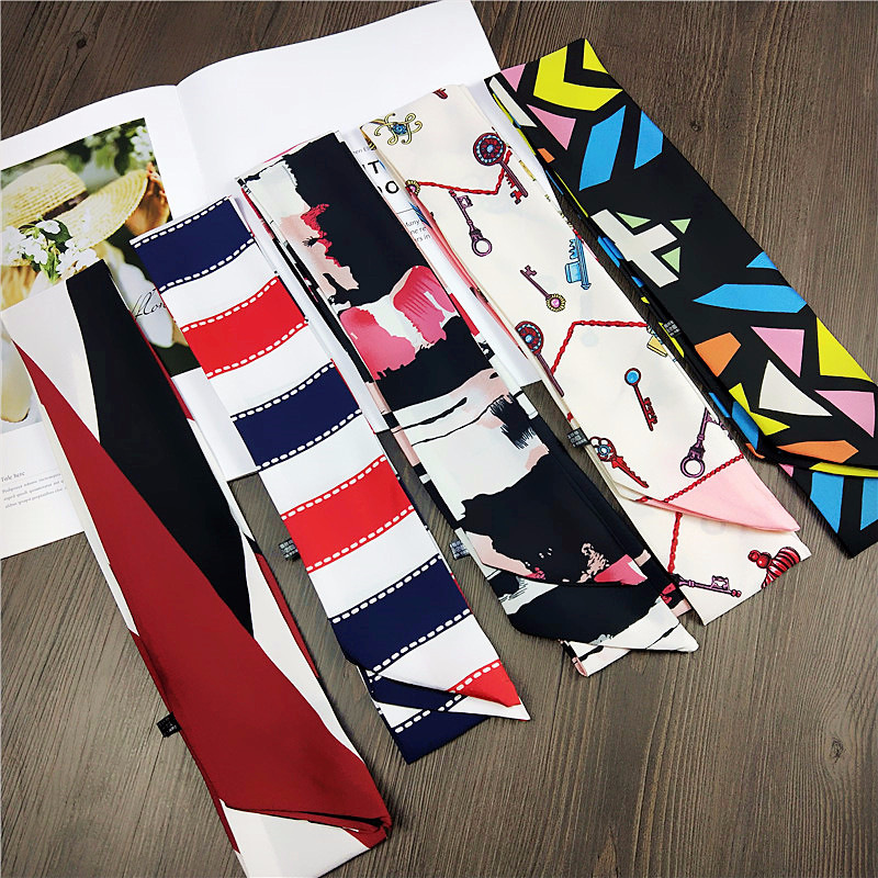 TOP Small Long Silk Neckerchie - огляд і ціна Silk Tie Striped