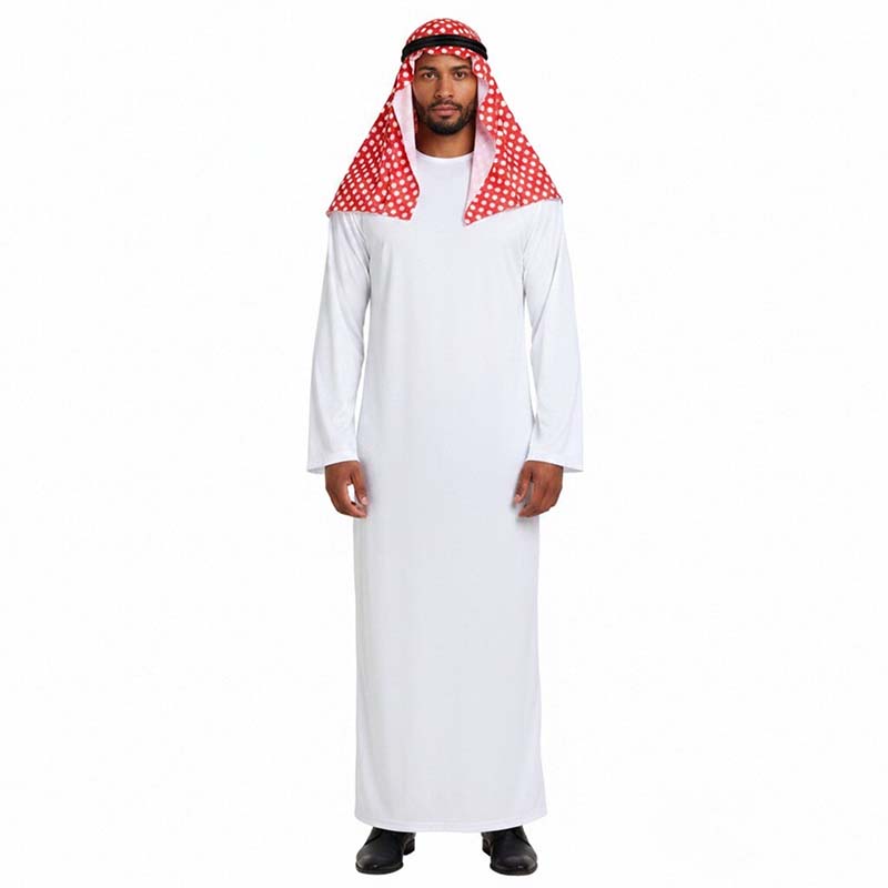 Traditional Arab Costume Arabi - огляд і ціна Ascot Neck Scarf