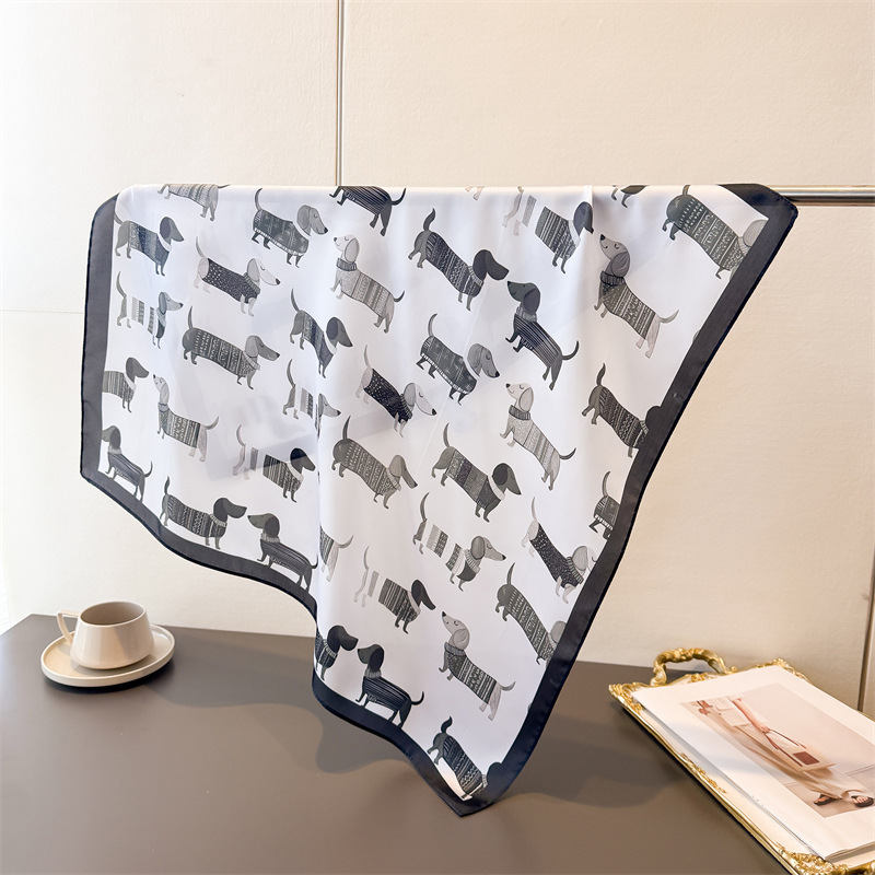 Ladies Cotton Dog Printed Squa - огляд і ціна Bandana Cotton