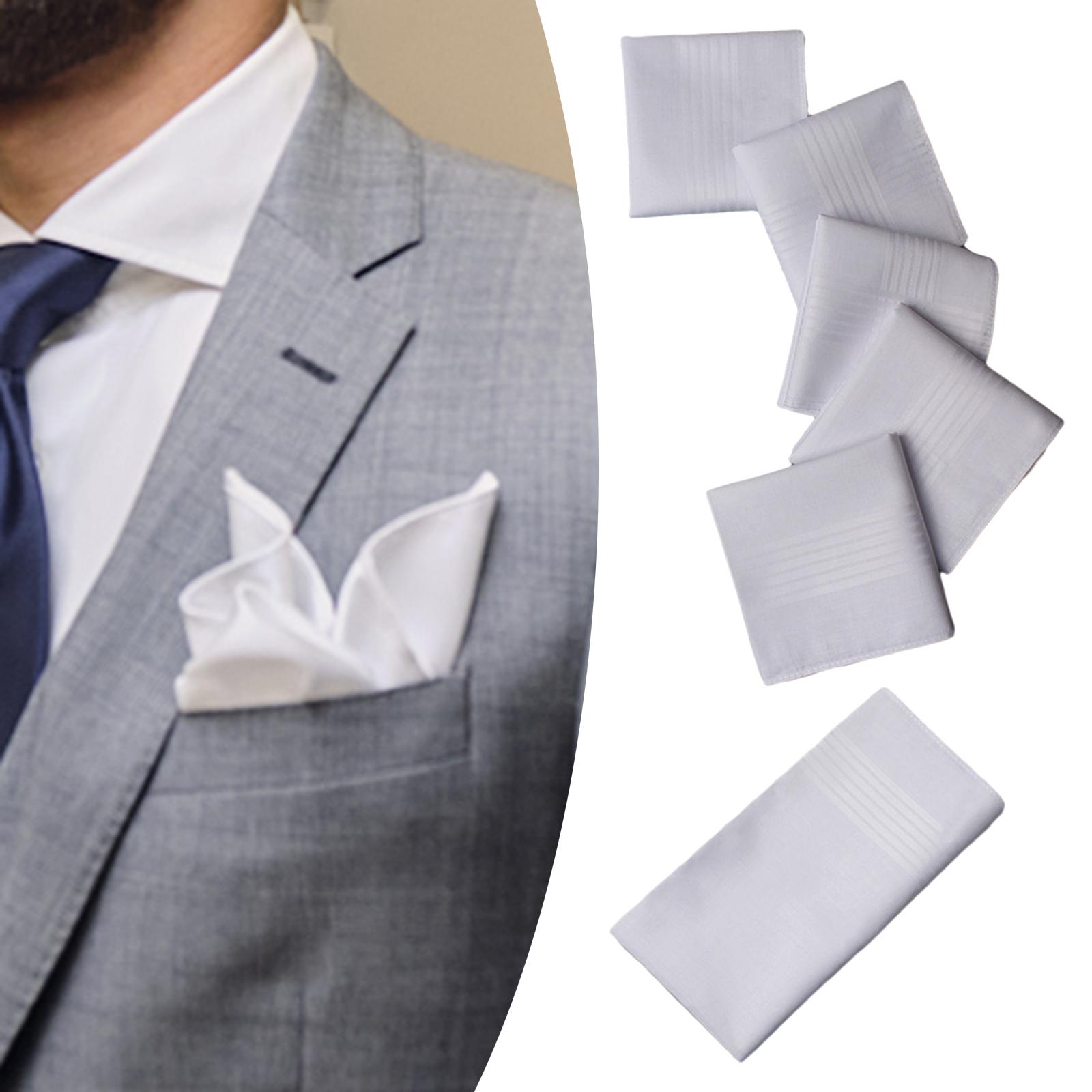 6x Mens Handkerchief Hankies G - огляд і ціна Handkerchief Cotton Men