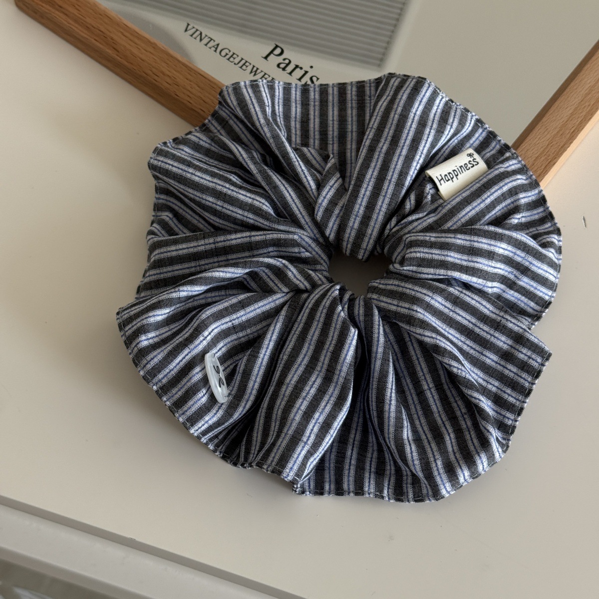 Korea Fashion Stripe Hair Rubb - огляд і ціна Silk Tie Striped