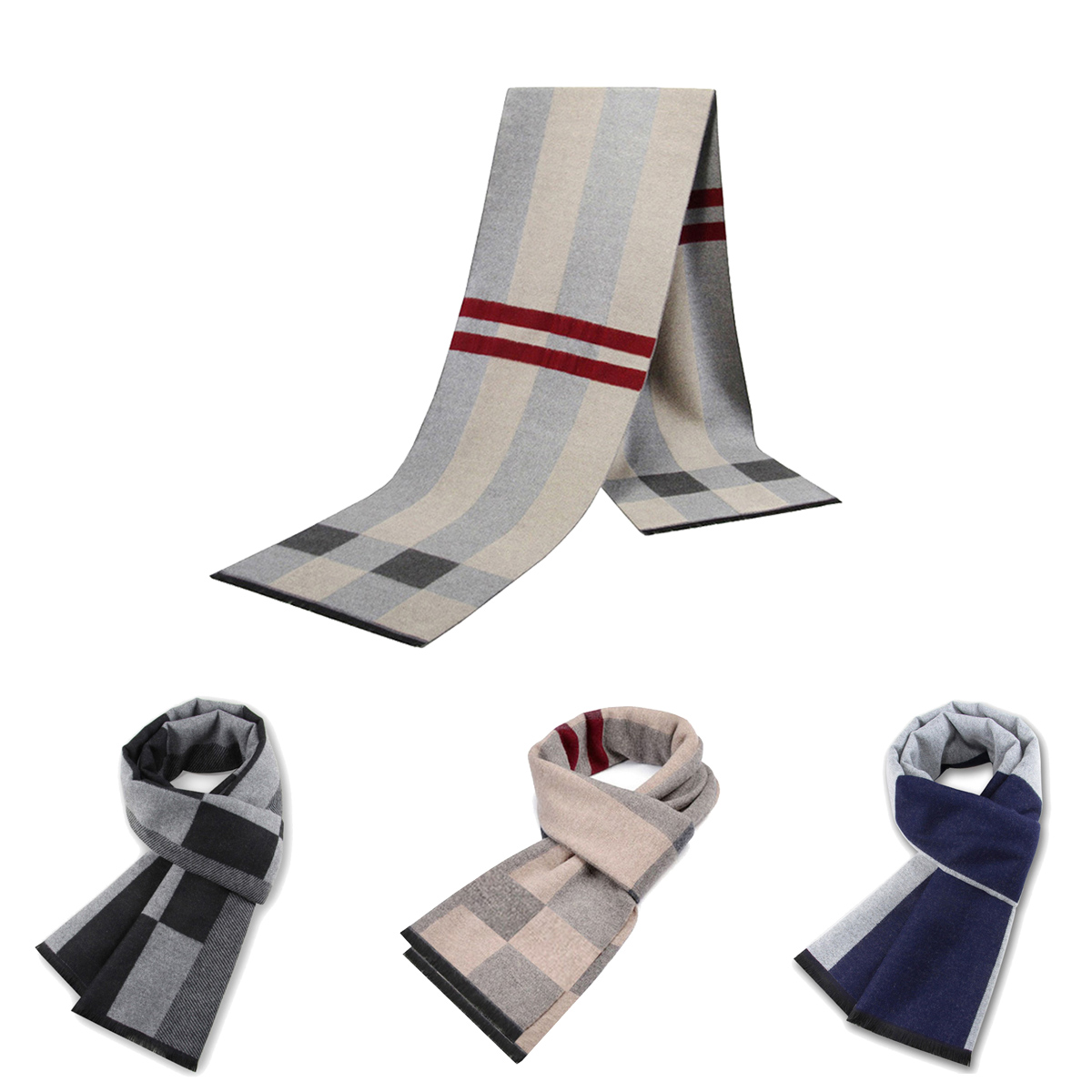 Men Scarf For Man Winter Copy  - огляд і ціна Muffler Men Wool