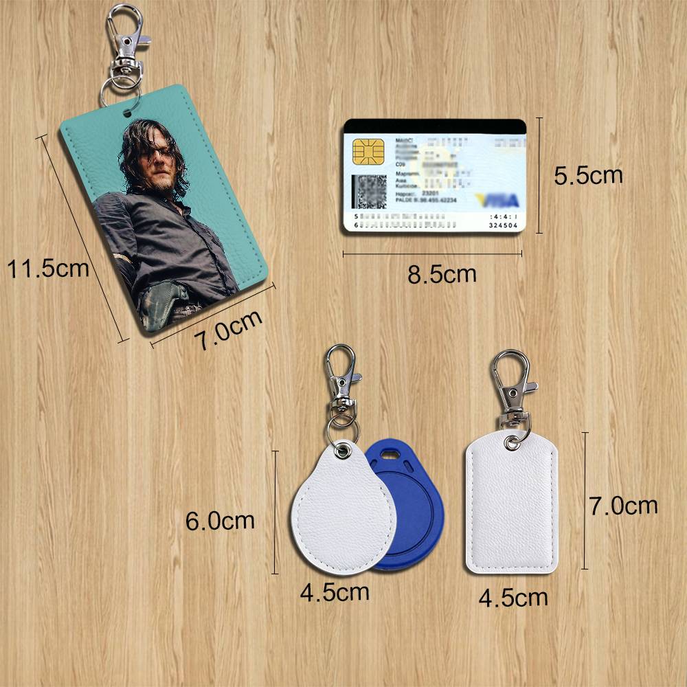 Negan Maggie Walking Dead Leat - огляд і ціна Lanyard Badge Holder